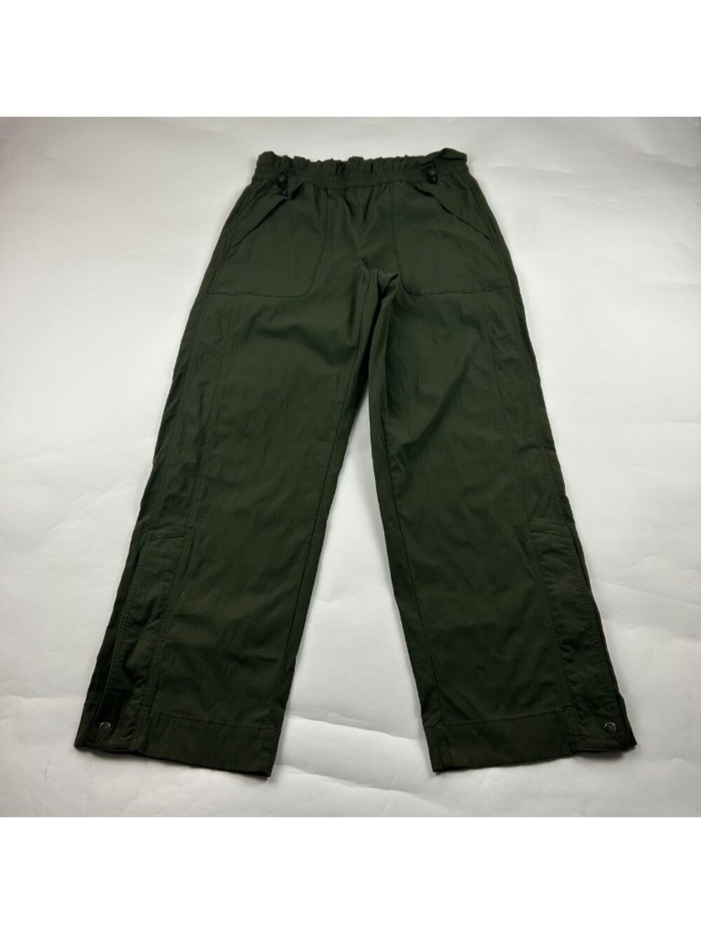 Athleta Dark Green Trekkie High Rise Parachute Pant 8